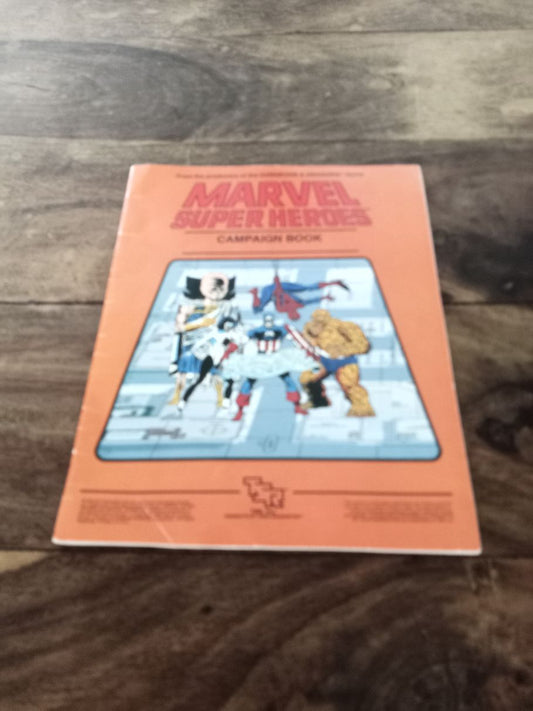 Marvel Super Heroes Campaign Book TSR 1984