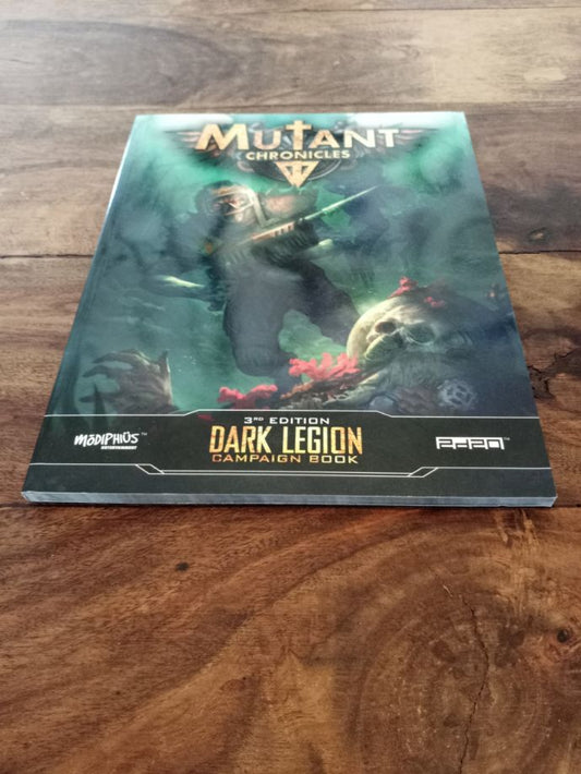 Mutant Chronicles Dark Legion Campaign Book 3rd Ed Modiphius Entertainment 2016