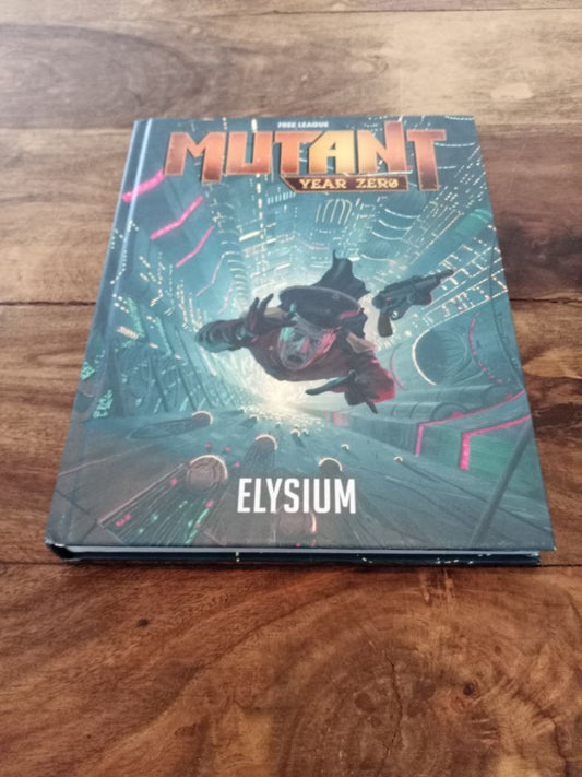 Mutant Year Zero Elysium Hardcover Modiphius Entertainment 2019
