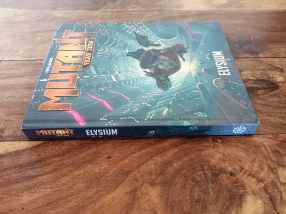 Mutant Year Zero Elysium Hardcover Modiphius Entertainment 2019