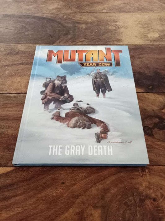 Mutant Year Zero The Gray Death Hardcover Free League Publishing 2019