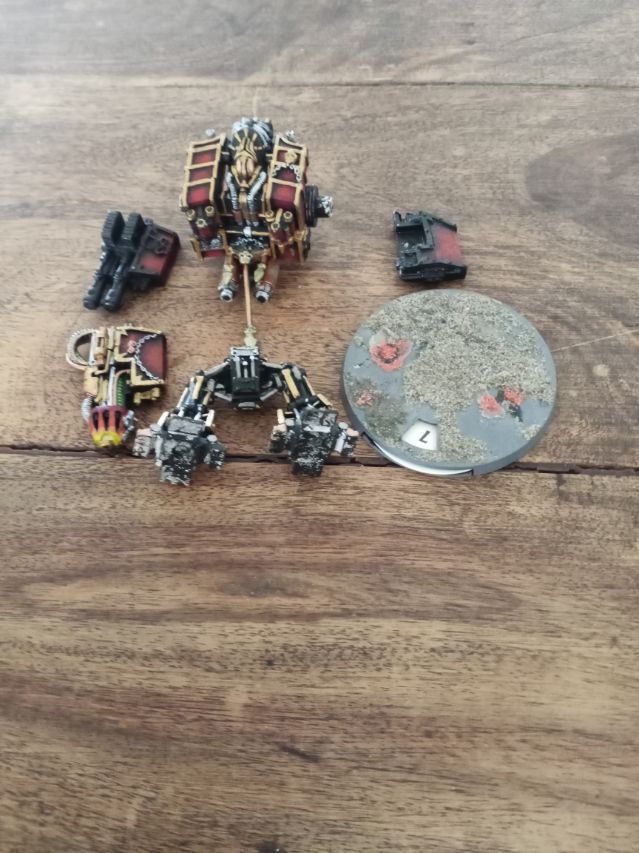 Chaos Space Marine Dreadnought Classic Metal Warhammer 40,000 Games Workshop