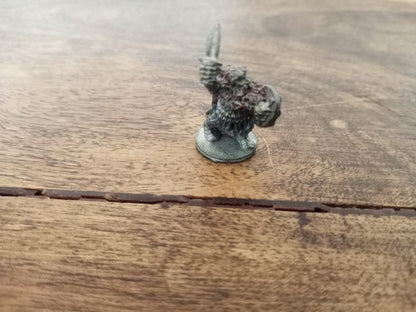Dwarf Warrior Metal Miniatures