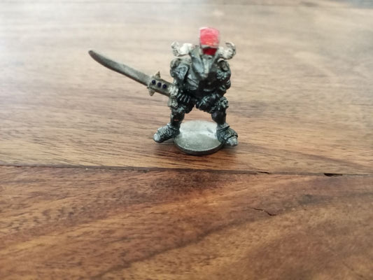 Warrior With Sword Metal Miniatures