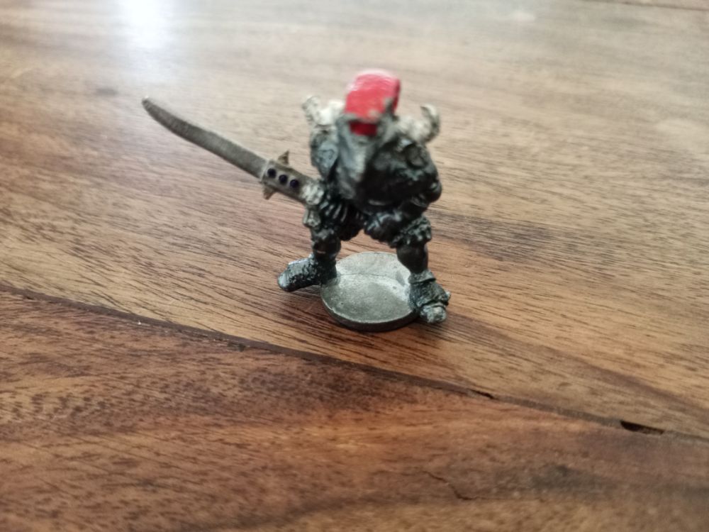 Warrior With Sword Metal Miniatures