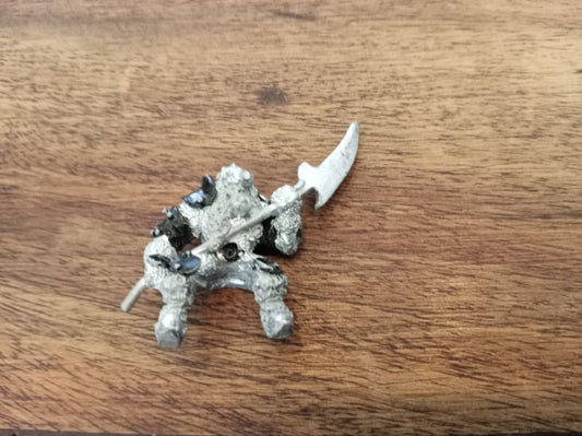 Miniatures Orc Warrior with Spear Metal
