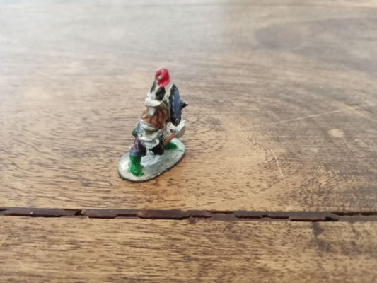 Prince August Dwarf With Mace and Shield Metal Mithril Miniatures