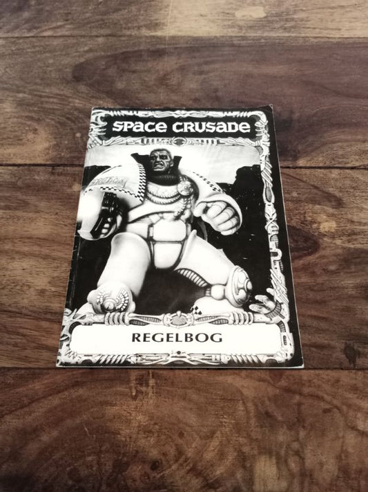 Warhammer 40k Space Crusade Regelbog Games Workshop 1990