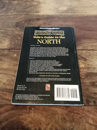 Forgotten Realms Volo's Guide to the North AD&D TSR 1995