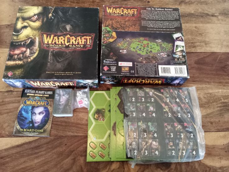 World Of Warcraft The Board Game Fantasy Flight Games 2003