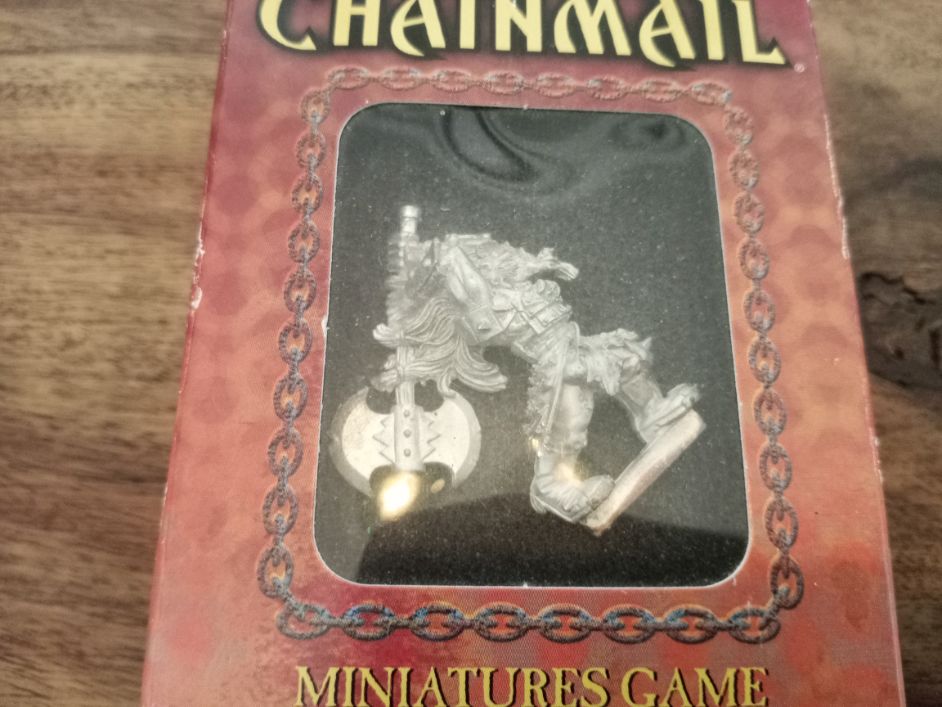 Dungeons & Dragons Chainmail Miniatures Game Orc Berserker Drazen’s Horde