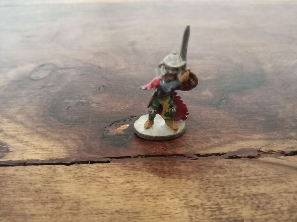 Grenadier Miniatures Warrior with Sword and Shield Metal