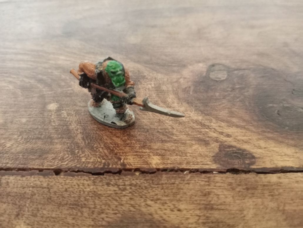 Grenadier Miniatures Orc with Polearm Metal