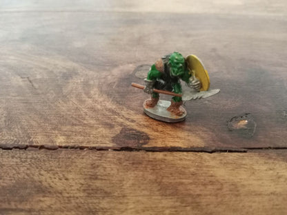 Grenadier Miniatures Orc with Polearm and Shield Metal