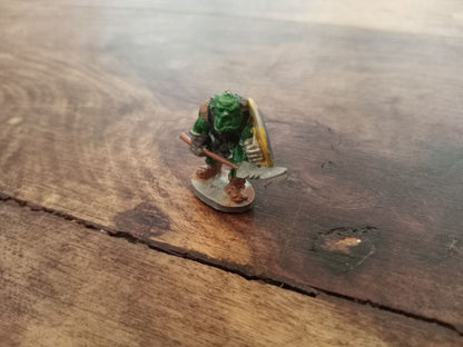 Grenadier Miniatures Orc with Polearm and Shield Metal