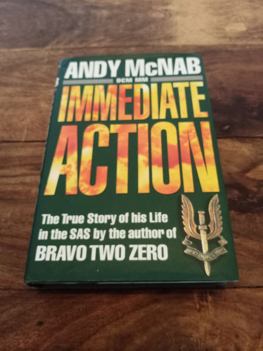 Immediate Action Andy McNab Hardback Transworld Publishers Ltd 1995