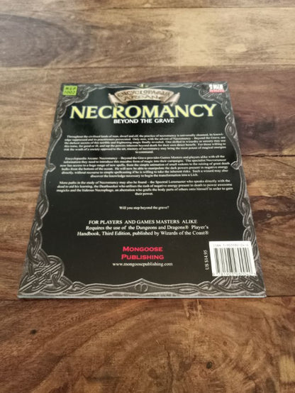 Necromancy Beyond the Grave d20 MGP 1002 Mongoose Publishing 2001