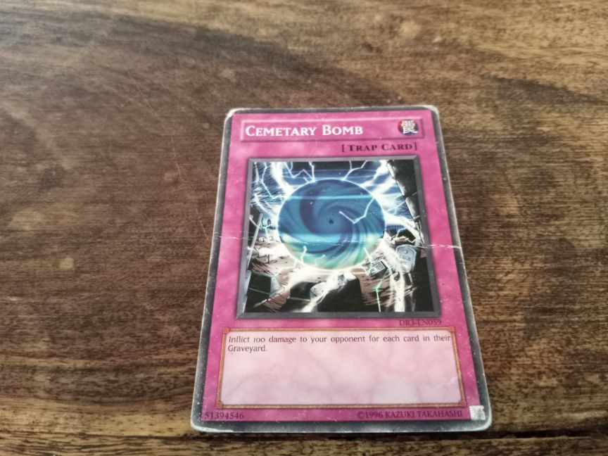 Yu-Gi-Oh! Cemetary Bomb DR3-EN059