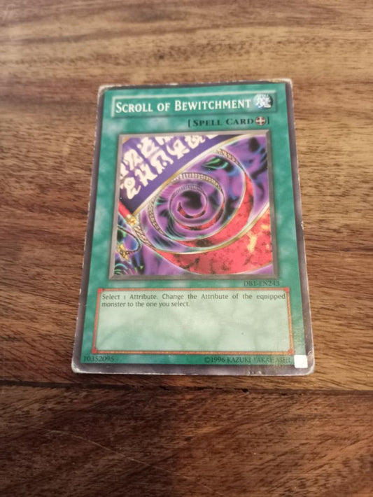 Yu-Gi-Oh! Scroll of Bewitchment DB1-EN243