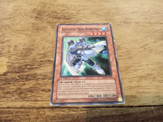 Yu-Gi-Oh! Elemental HERO Bubbleman DP1-EN009