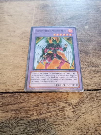 Yu-Gi-Oh Elemental Hero Phoenix Enforcer EOJ-EN032 First Ed Ultra Rare