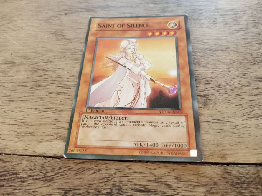 Yu-Gi-Oh! Sage of Silence STON-EN015 1st Edition