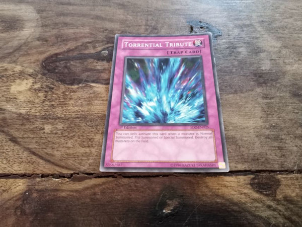 Carta Yu-Gi-Oh! Torrential Tribute - Edizione Limitata 1st, Rara, Da Collezione - 2