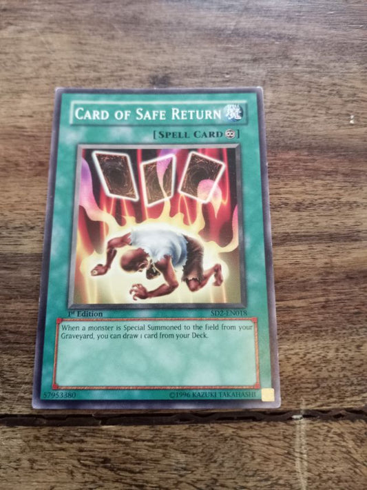 Yu-Gi-Oh! Card of Safe Return SD2-EN018