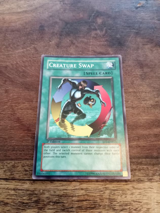 creature swap yugioh card Yu-Gi-Oh! Creature Swap SD2-EN020 – AllRoleplaying.com
