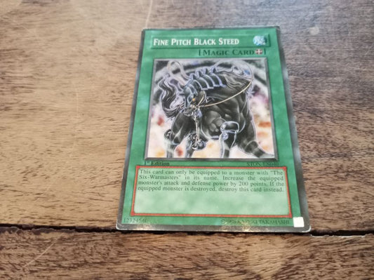 Yu-Gi-Oh! Fine Pitch Black Steed STON-EN040