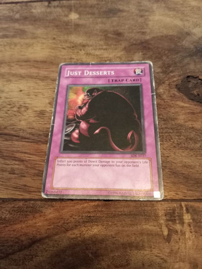 just desserts yugioh card YuGiOh Kaiba Legendary Collection Just Desserts LCKC-EN105