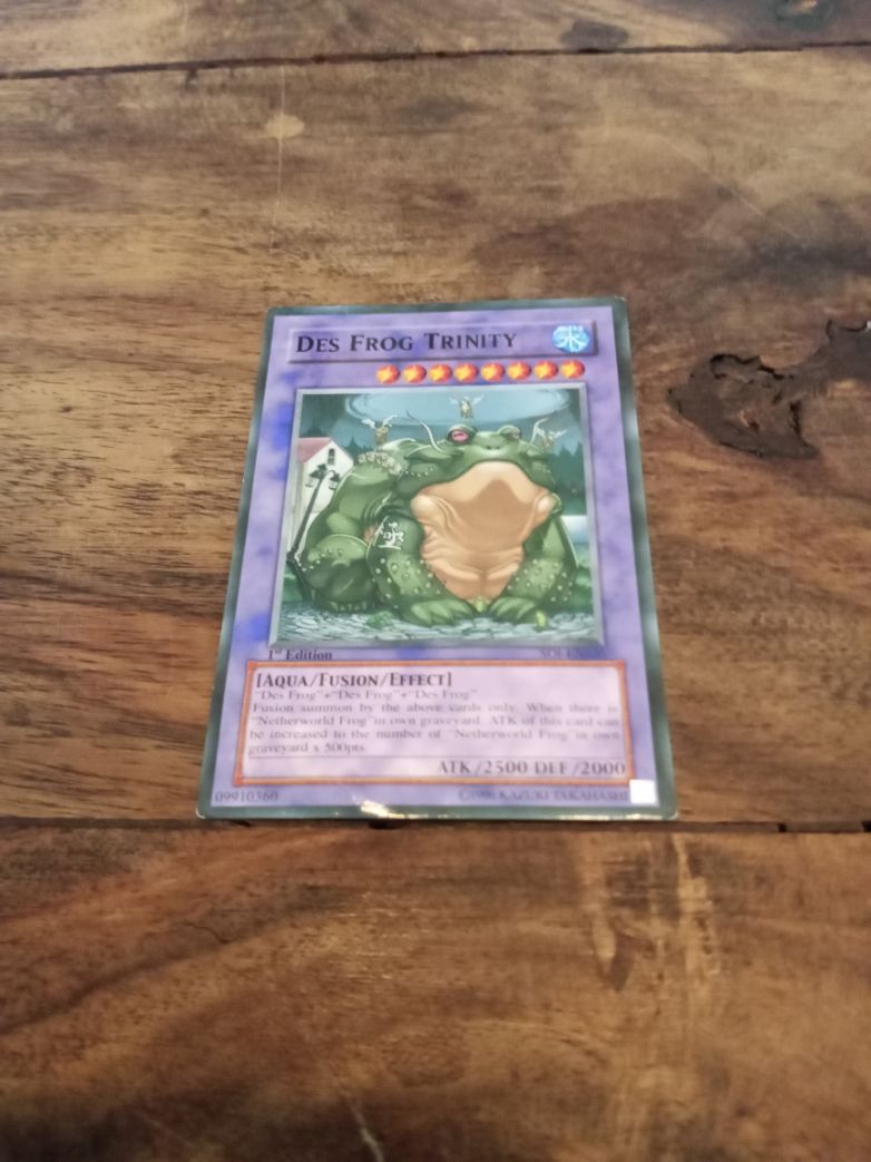 Yu-Gi-Oh! Des Frog Trinity SOI-EN036 – AllRoleplaying.com