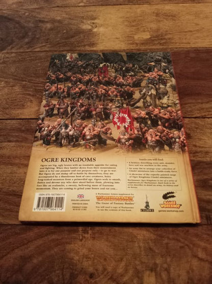 Warhammer Fantasy Ogre Kingdoms 8th Ed Army Book Hardback Games Workshop 2011
