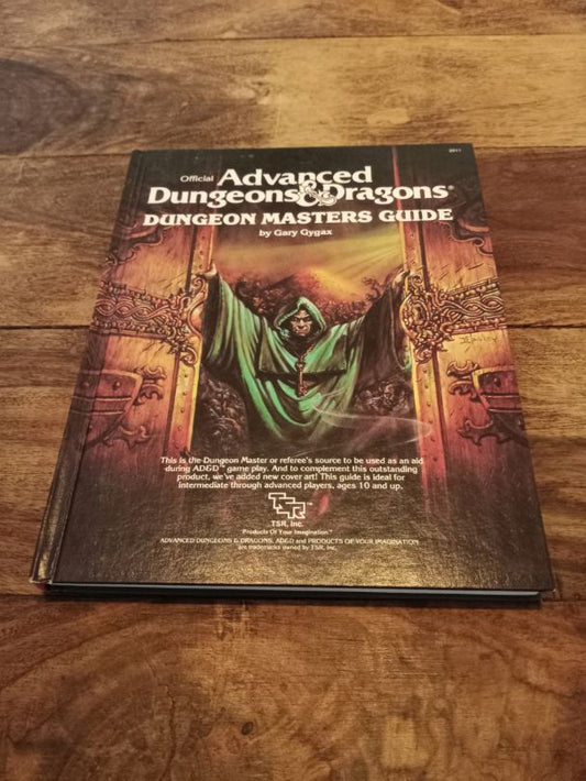 AD&D Dungeon Masters Guide Gary Gygax TSR 2011 Advanced Dungeons & Dragons 1979