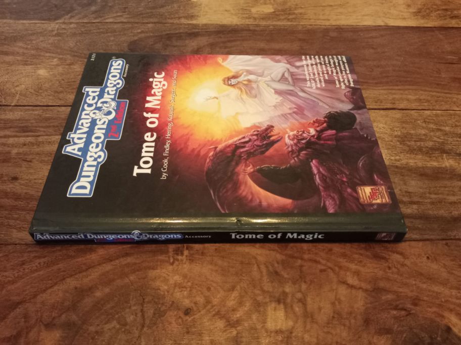 AD&D Tome Of Magic Hardcover Advanced Dungeons & Dragons TSR 2121 AD&D 1991