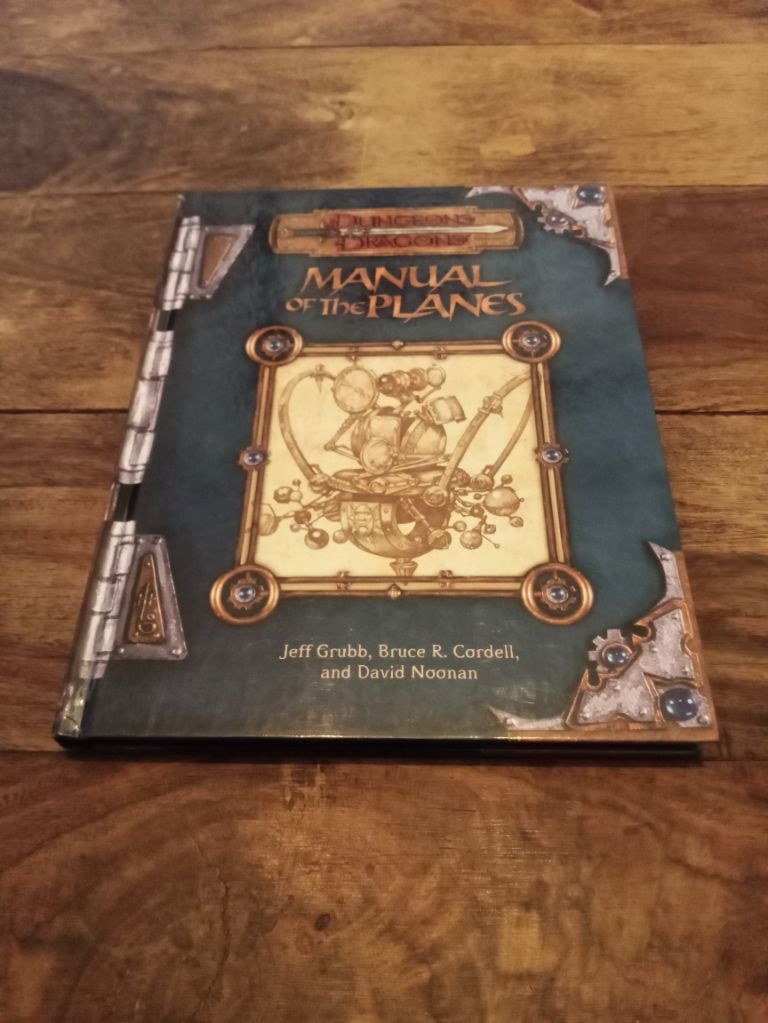 Dungeons & Dragons Manual of the Planes Wizards of the Coast 2001