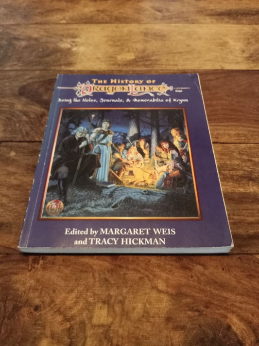 Dragonlance The History of DragonLance TSR 8372 AD&D 1995