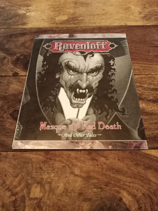 Ravenloft Masque of the Red Death Dungeon Masters Screen TSR AD&D 1994