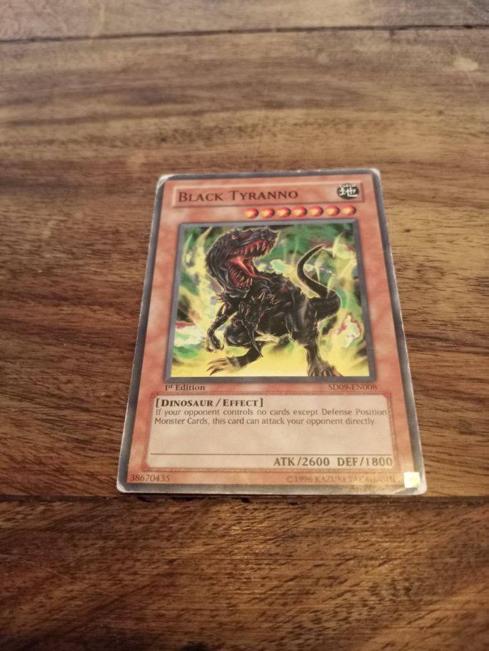 Yu-Gi-Oh! Black Tyranno SD09-EN008