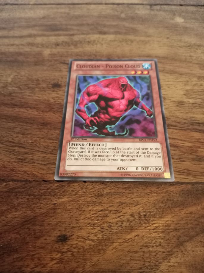Yu-Gi-Oh! Cloudian - Poison Cloud BP01-EN193