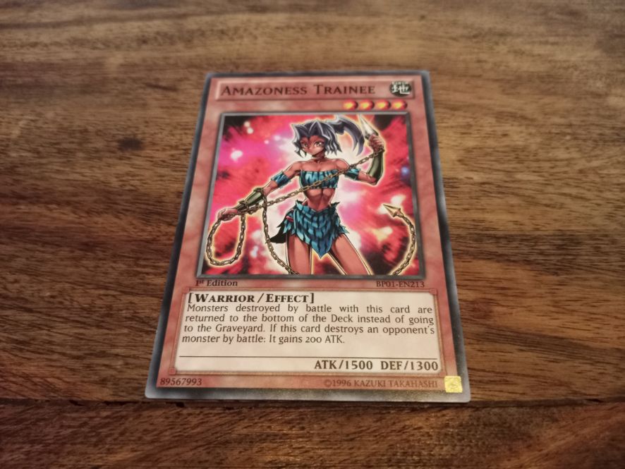 Yu-Gi-Oh! Amazoness Trainee BP01-EN213 AllRoleplaying.com Yu-Gi-Oh! Amazoness Trainee BP01-EN213 AllRoleplaying.com