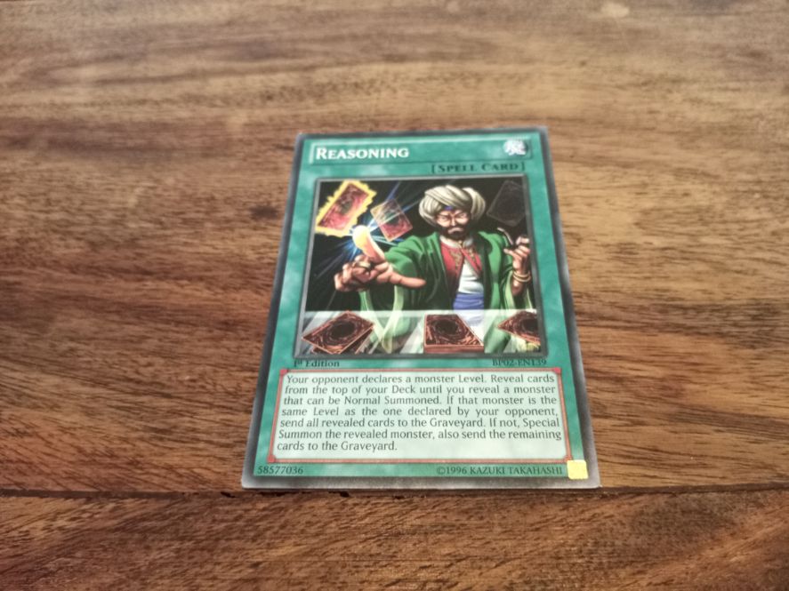 Yu-Gi-Oh! Reasoning BP02-EN139