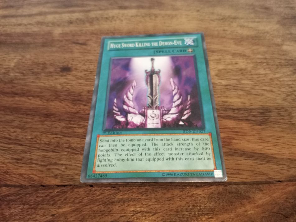 Yu-Gi-Oh! Wicked-Breaking Flamberge BAOU SD5-EN027