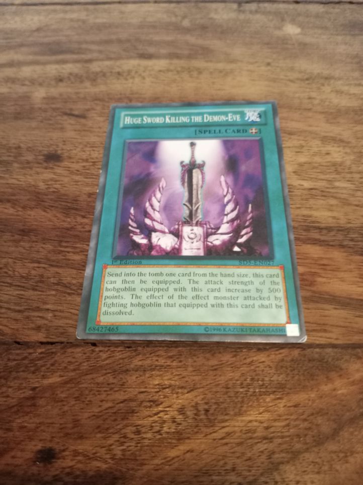 Yu-Gi-Oh! Wicked-Breaking Flamberge BAOU SD5-EN027