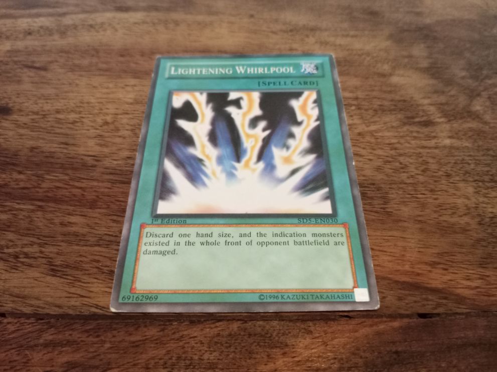 Yu-Gi-Oh! Lightning Vortex SD5-EN030 – AllRoleplaying.com