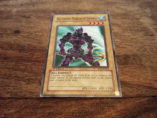 Yu-Gi-Oh! Sea Serpent Warrior Of Darkness SD4-EN003
