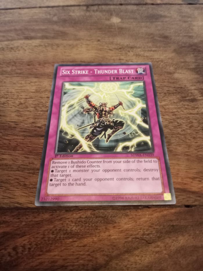 Yu-Gi-Oh! Six Strike - Thunder Blast SDWA-EN039