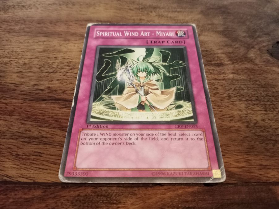 Yu-Gi-Oh! Spiritual Wind Art - Miyabi CRV-EN053