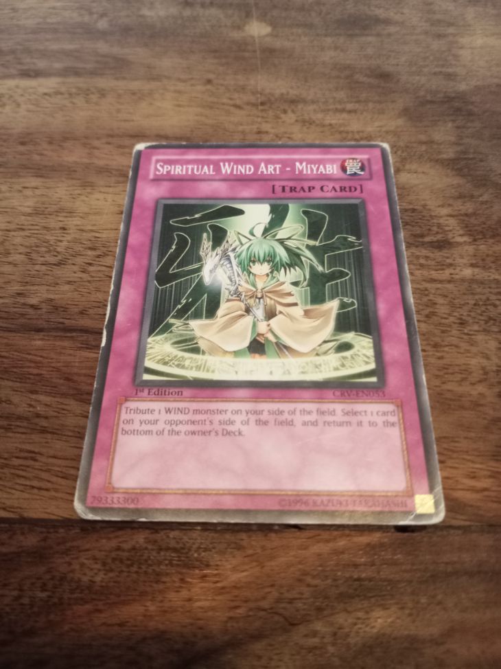 Yu-Gi-Oh! Spiritual Wind Art - Miyabi CRV-EN053