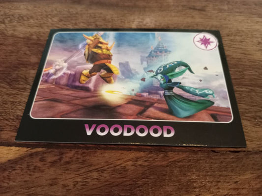 Skylanders Woodood Trading Cards